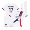 Paris Saint-Germain Vitinha #17 Auswärtstrikot 2024-25 Kurzarm (+ kurze hosen)